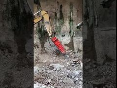 Top type hydraulic breaker 